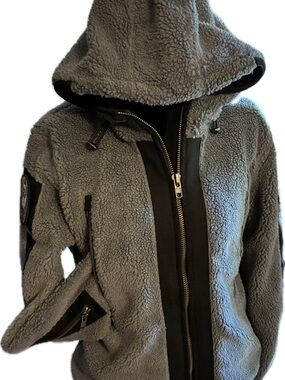 Call of Duty Ghost Cosplay Sherpa Fleece Tactical Hoodie L MW2 Task Force 141